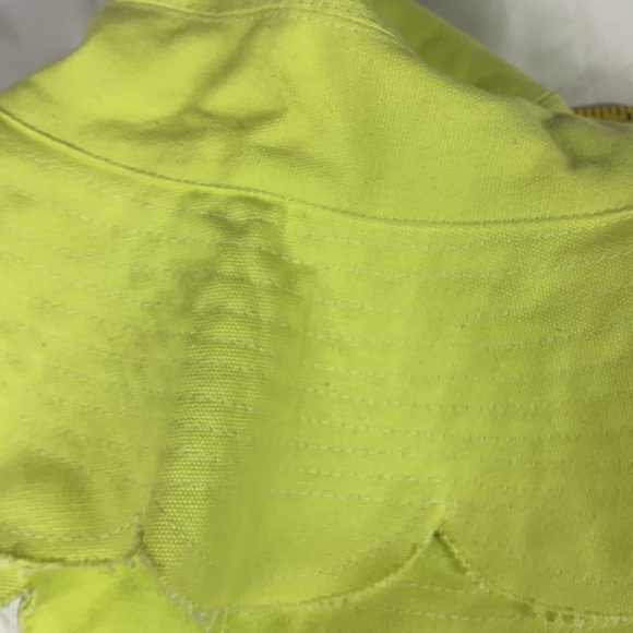 Anthropologie flower bucket hat yellow new - Picture 2 of 3